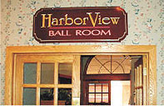 harborview ball room sign over door 